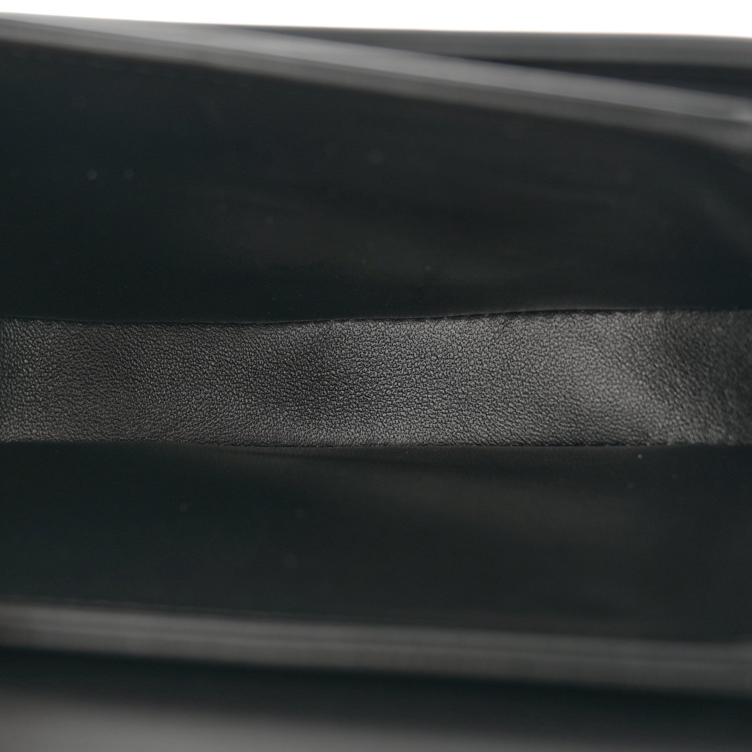 Celine Patent Calfskin Triomphe Mini Besace Clea Black 5 of 11