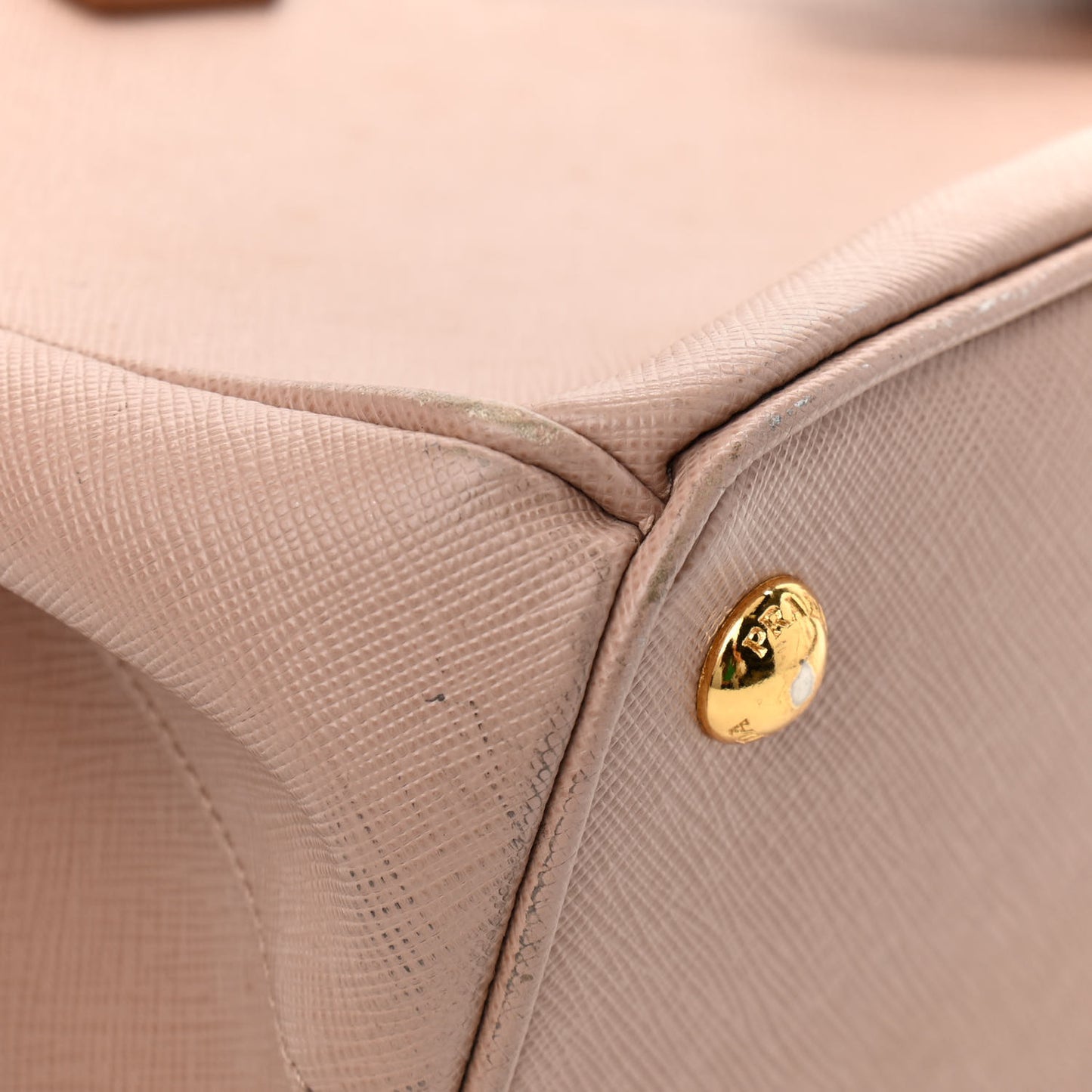 Saffiano Small Galleria Double Zip Tote Cammeo
