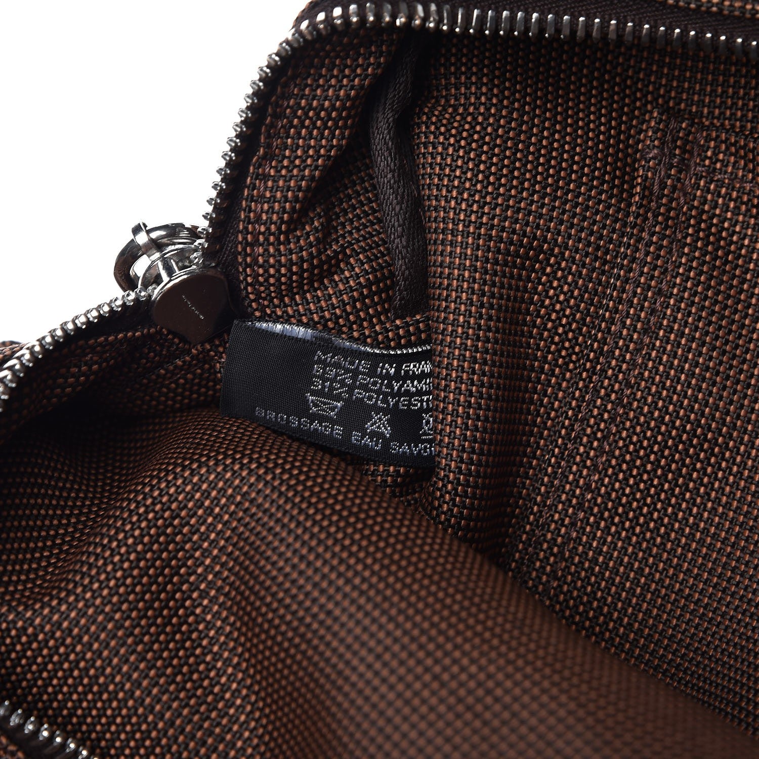 Hermes Canvas Herline MM Tote Brown 7 of 7