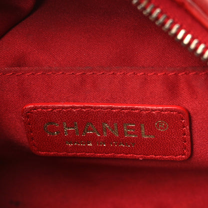 Chanel Lambskin Quilted Small Hobo Red 6 of 10