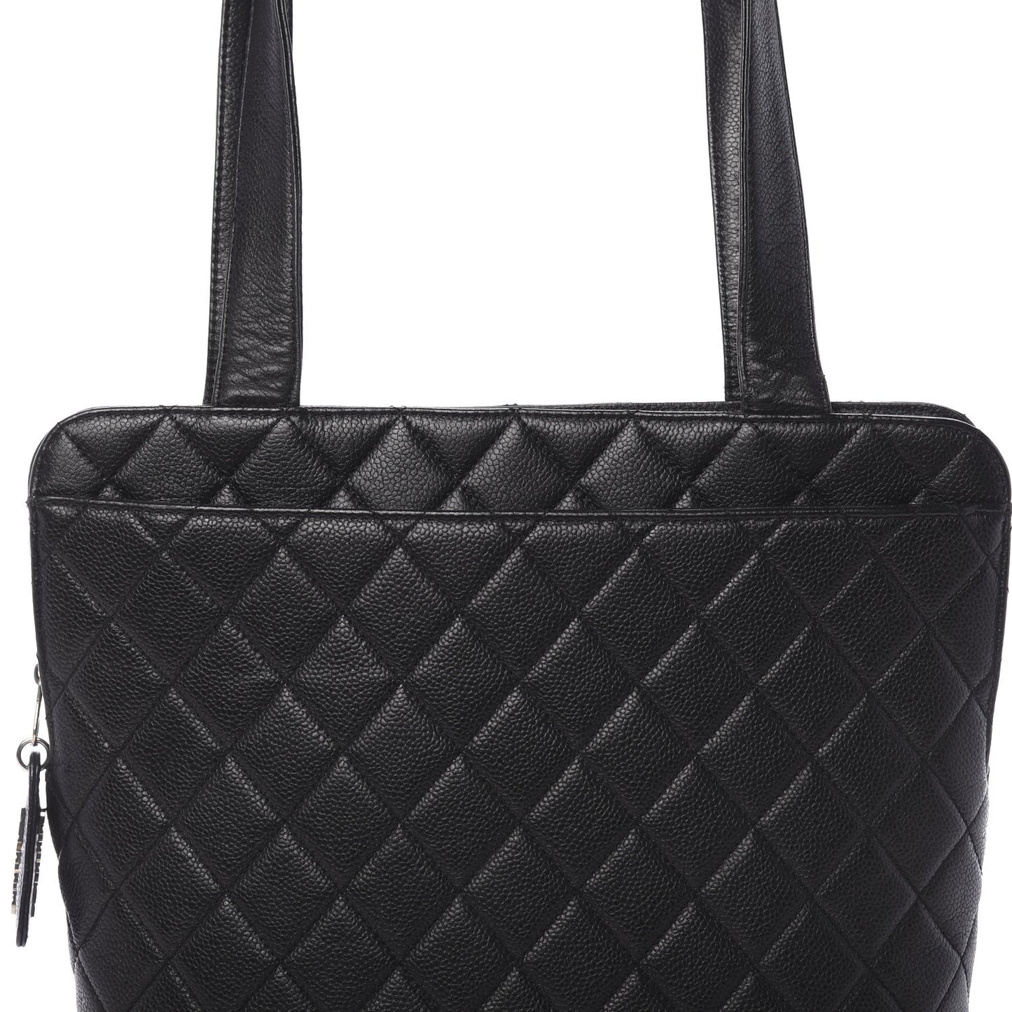 Caviar CC Shoulder Bag Black