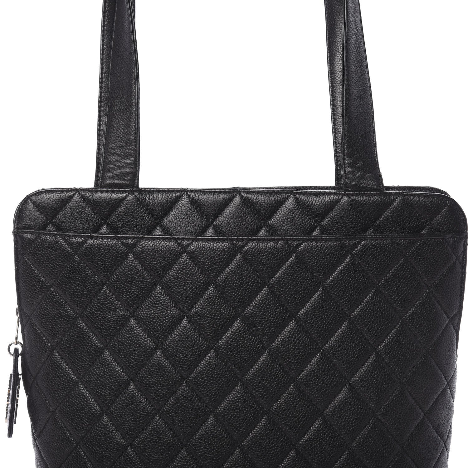 Chanel Caviar CC Shoulder Bag Black 9 of 11