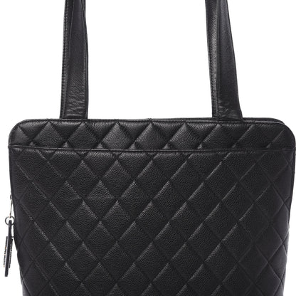 Chanel Caviar CC Shoulder Bag Black 9 of 11