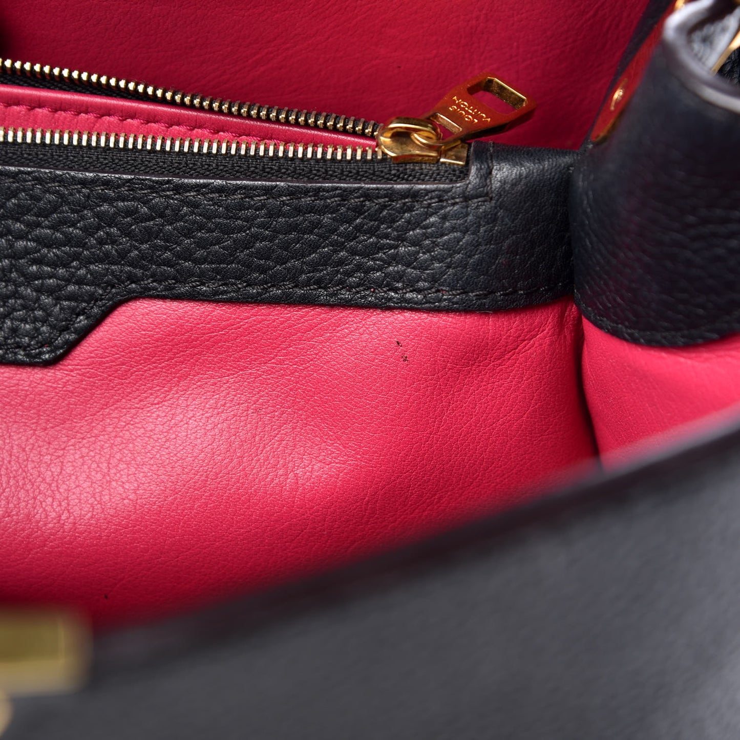 Taurillon Capucines GM Black