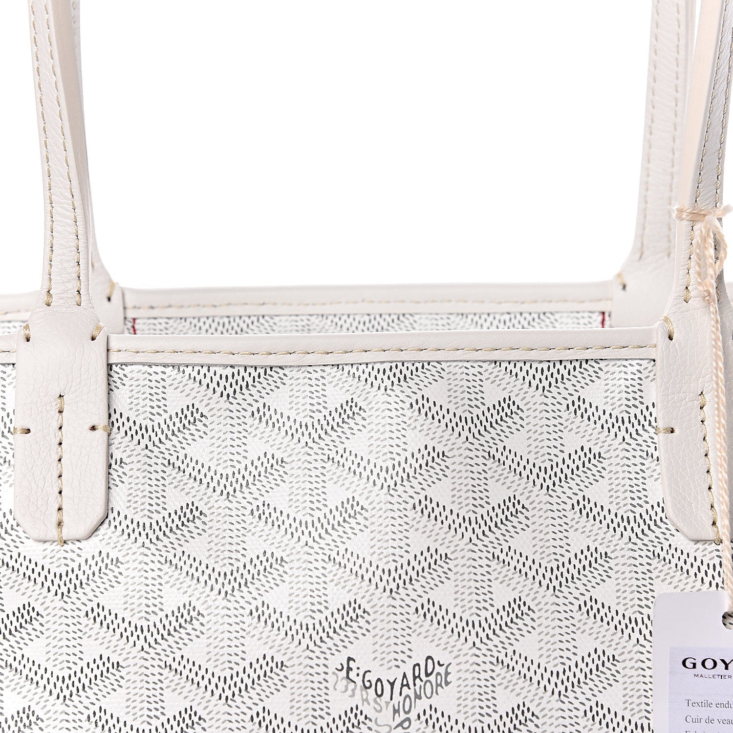 Goyard Goyardine Artois PM White 10 of 16