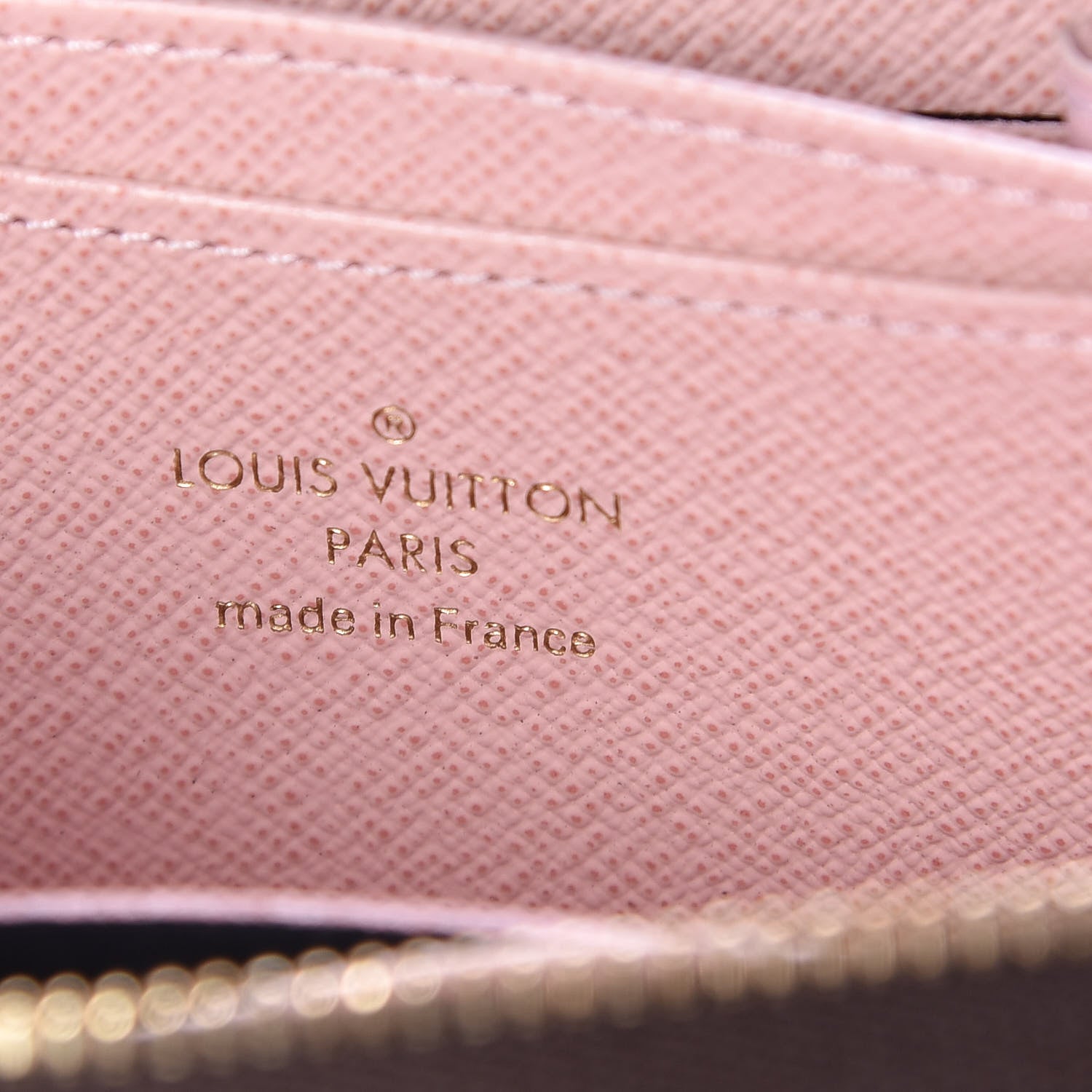 Louis Vuitton Damier Ebene Zippy Coin Purse Rose Ballerine 6 of 7