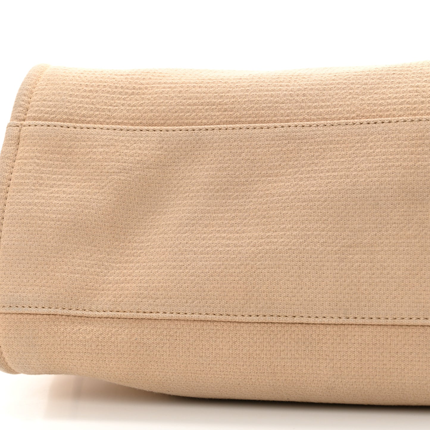 Mixed Fibers Medium Deauville Tote Beige