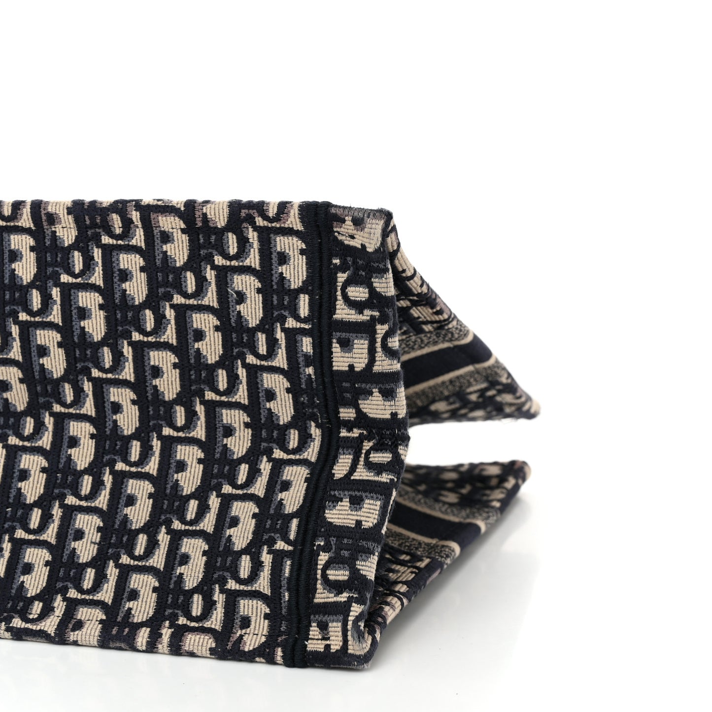 Oblique Medium Book Tote Blue Multicolor