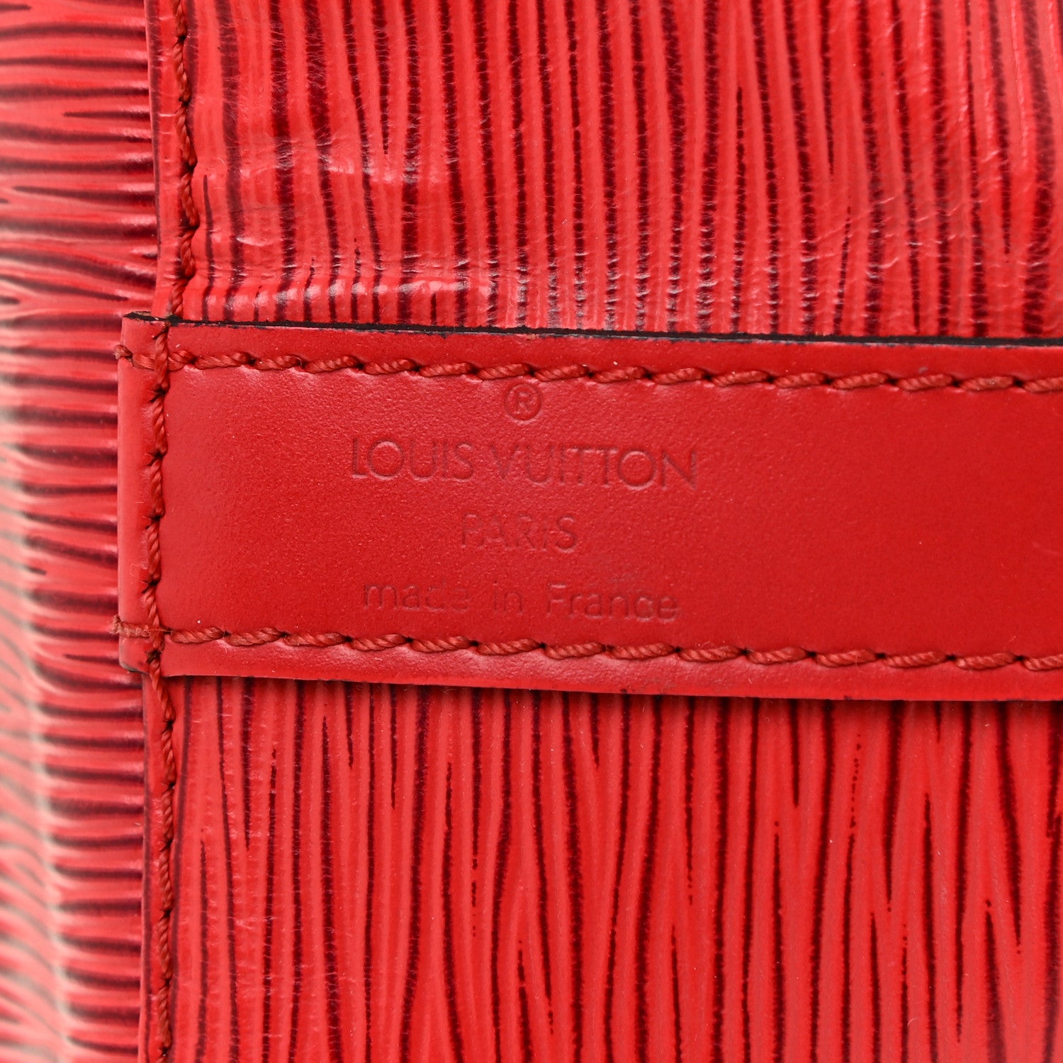 Louis Vuitton Epi Petit Noe Castillan Red 6 of 20