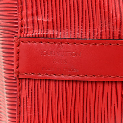 Louis Vuitton Epi Petit Noe Castillan Red 6 of 20