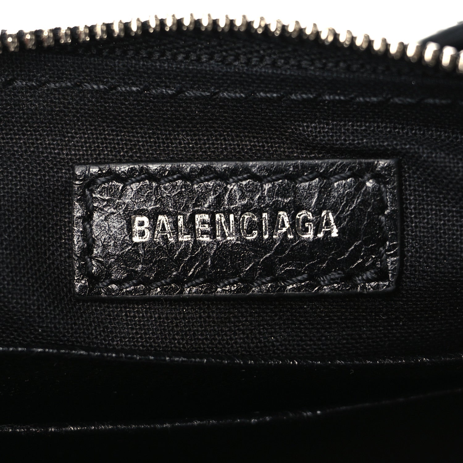 Balenciaga Agneau Arena Le Cagole Mini Purse With Chain Black 6 of 9