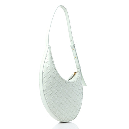 Bottega Veneta Nappa Intrecciato Small Drop Shoulder Bag Glacier 3 of 8