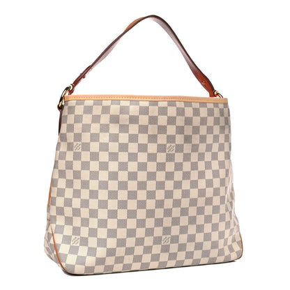 Louis Vuitton Damier Azur Delightful MM Pink 2 of 16