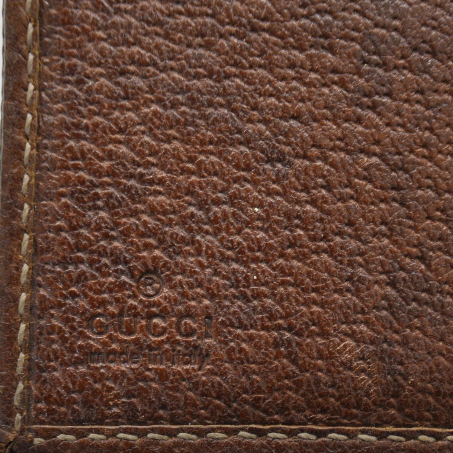 Gucci Monogram Bamboo French Wallet 7 of 8