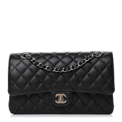 Chanel Caviar Quilted Medium Double Flap Black 1 of 4