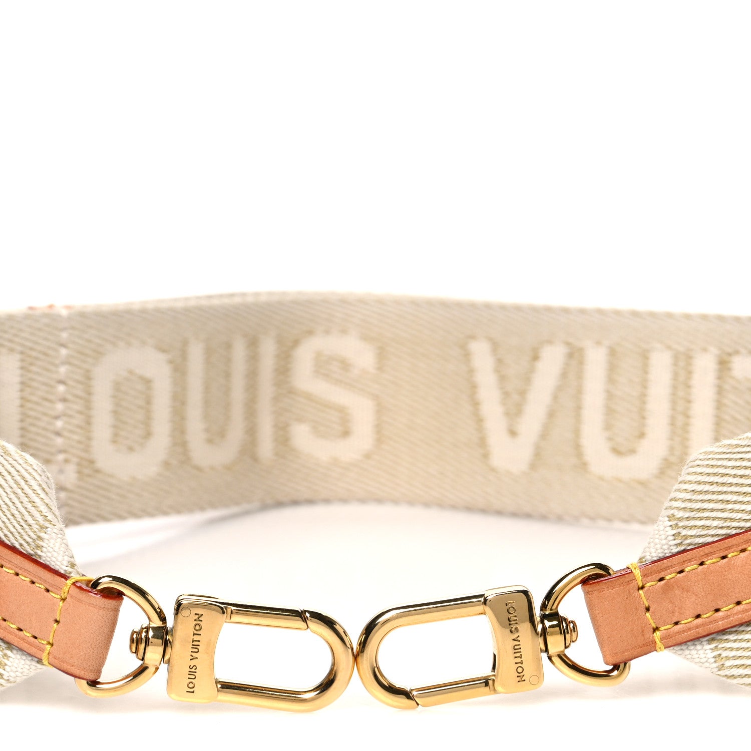 Louis Vuitton Monogram Utility Crossbody Bandouliere Shoulder Strap Beige 3 of 3