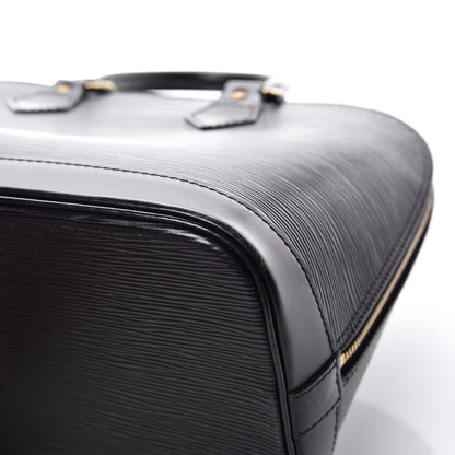 Louis Vuitton Epi Alma PM Black 10 of 15