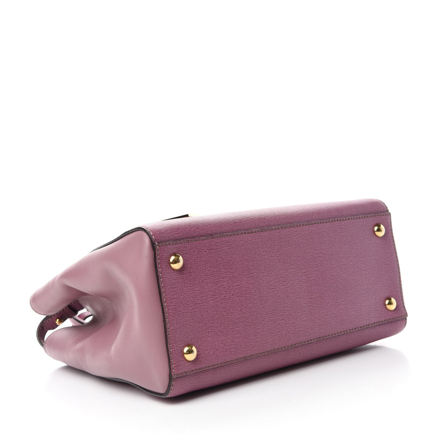 Vitello Elite Flamingo Petite 2Jours Tote Lilla Glicine
