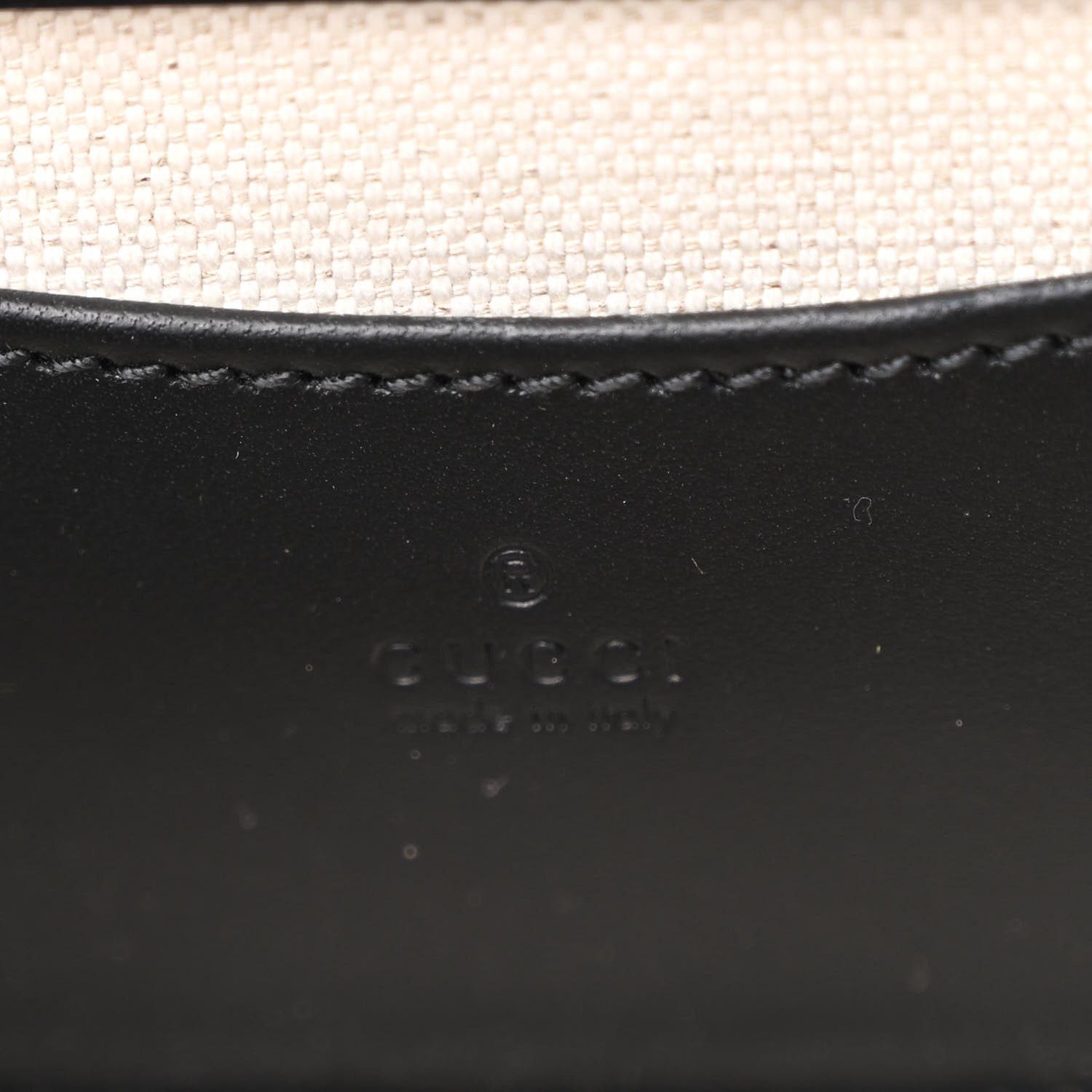 Gucci Calfskin Bamboo Mini 1947 Belt Bag 80 32 Black 6 of 10