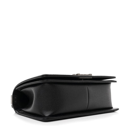 Chanel Caviar Quilted Medium Boy Flap Black 4 of 11