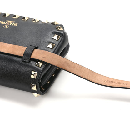 Valentino Garavani Calfskin Rockstud Belt Bag Black 12 of 12