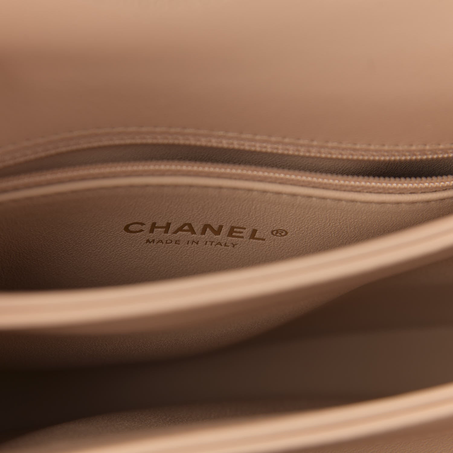Chanel Lambskin Quilted Small Trendy CC Dual Handle Flap Bag Beige 9 of 11