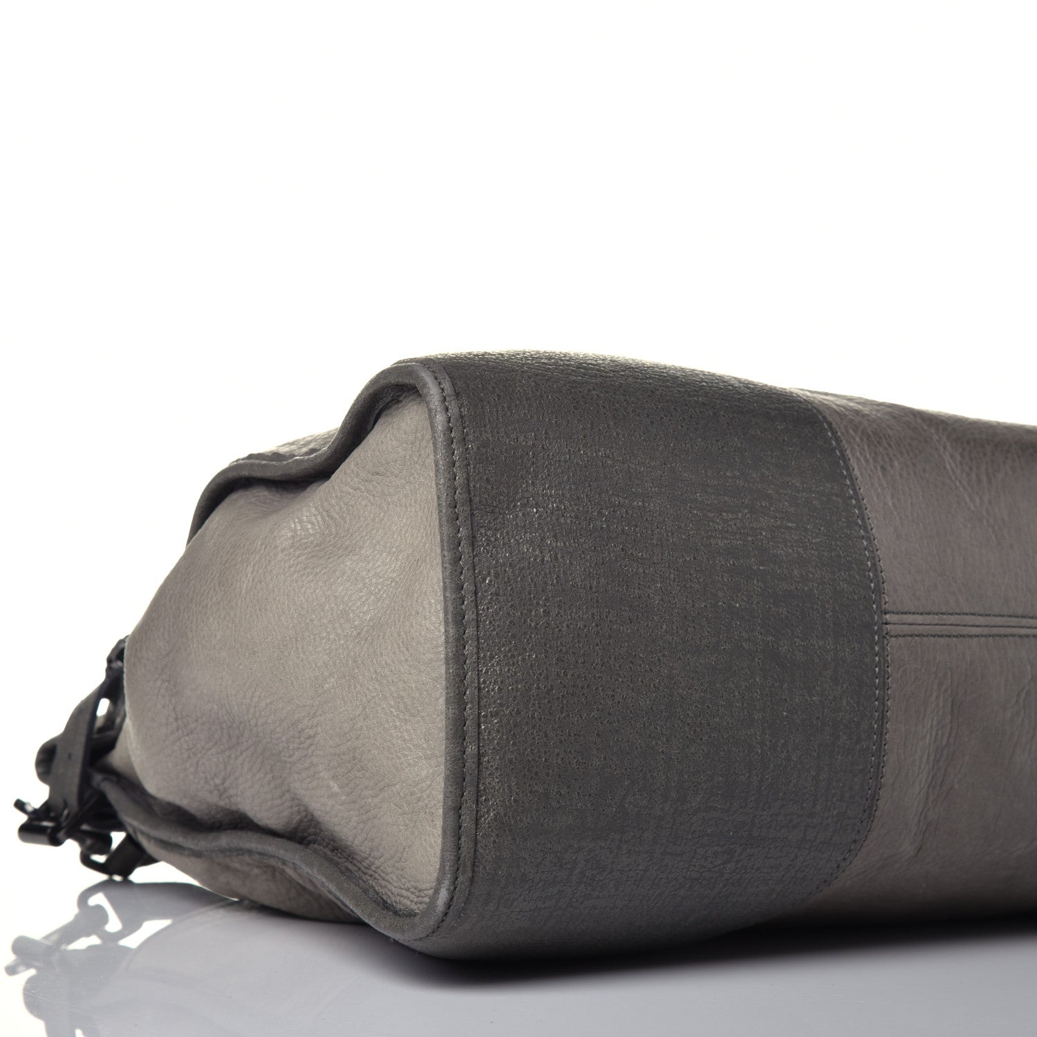 Mulberry Calfskin Taylor Satchel Grey 8 of 11