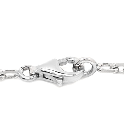Van Cleef & Arpels 18K White Gold Mother of Pearl 10 Motifs Vintage Alhambra Necklace 4 of 4