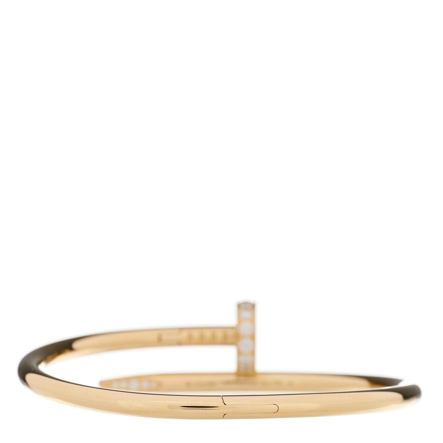 18K Yellow Gold Diamond Juste Un Clou Bracelet 15