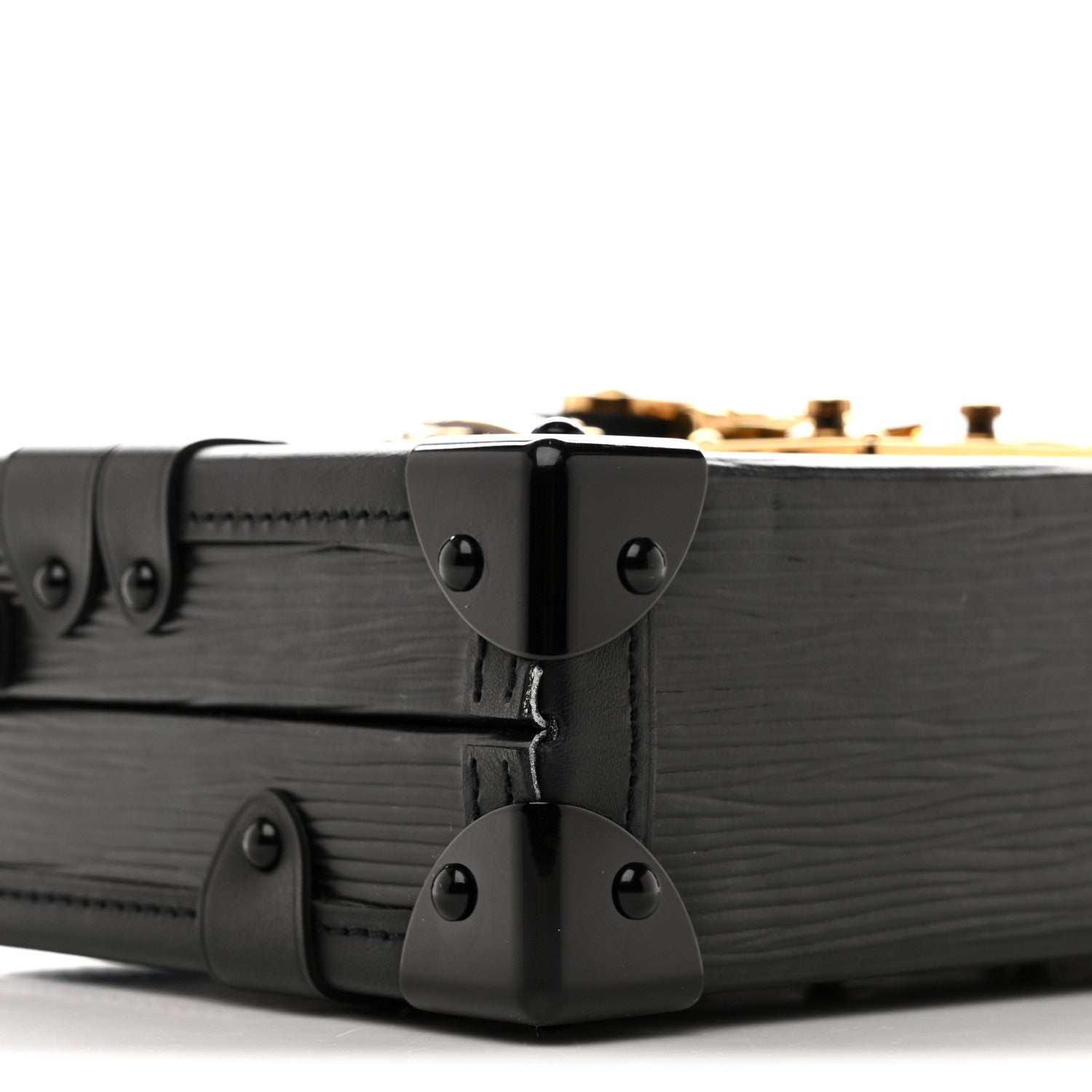 Louis Vuitton Epi Petite Malle Black 9 of 11