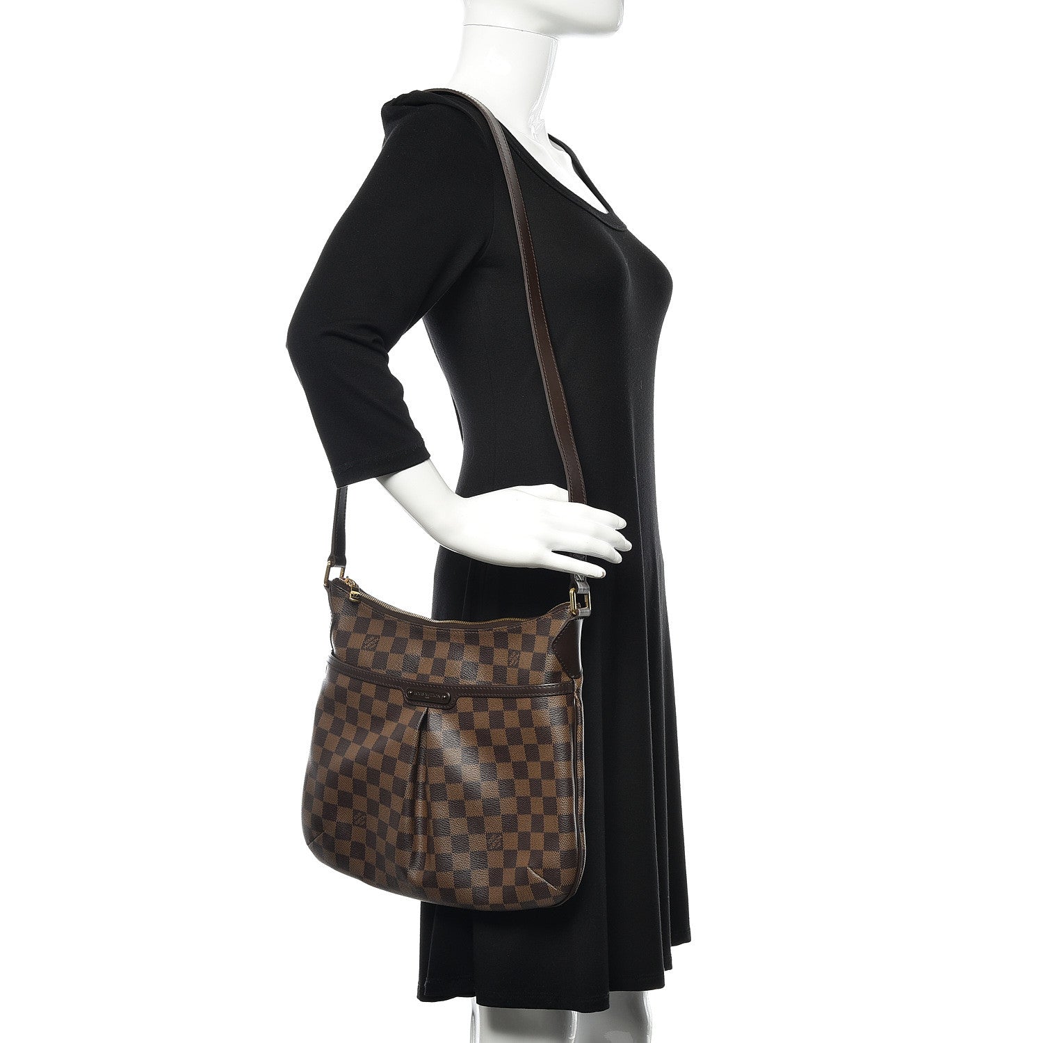 Louis Vuitton Damier Ebene Bloomsbury PM 2 of 9