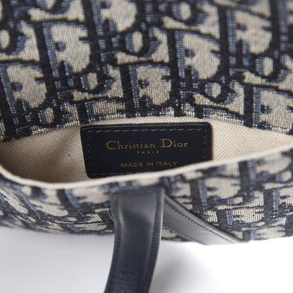 Christian Dior Oblique Saddle Belt Bag Blue 5 of 7