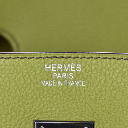Hermes Togo Birkin 35 Vert Anis 18 of 41