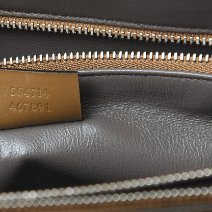 Gucci Smooth Calfskin Medium Zumi Top Handle Bag Friky Taupe 7 of 11