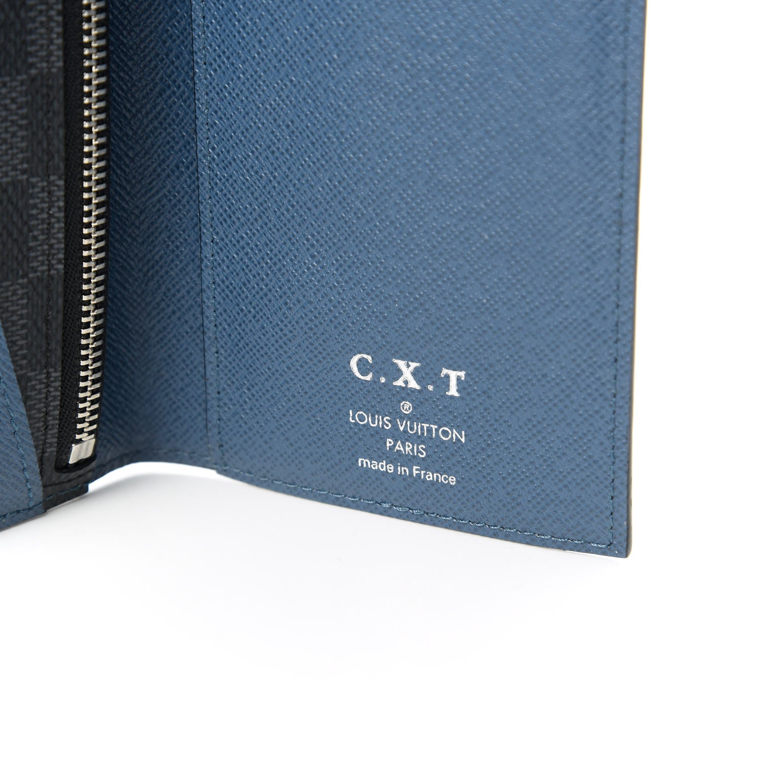 Louis Vuitton Damier Graphite Alexandre Wallet Blue 8 of 10