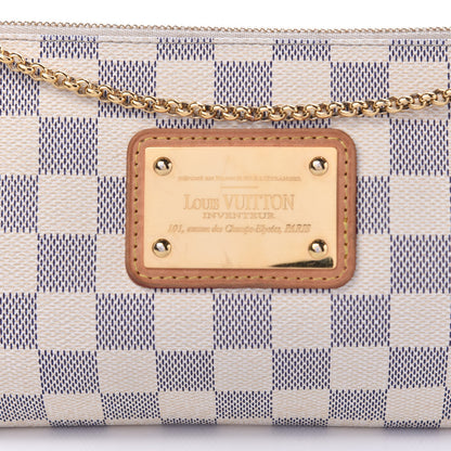 Louis Vuitton Damier Azur Eva Clutch 10 of 12