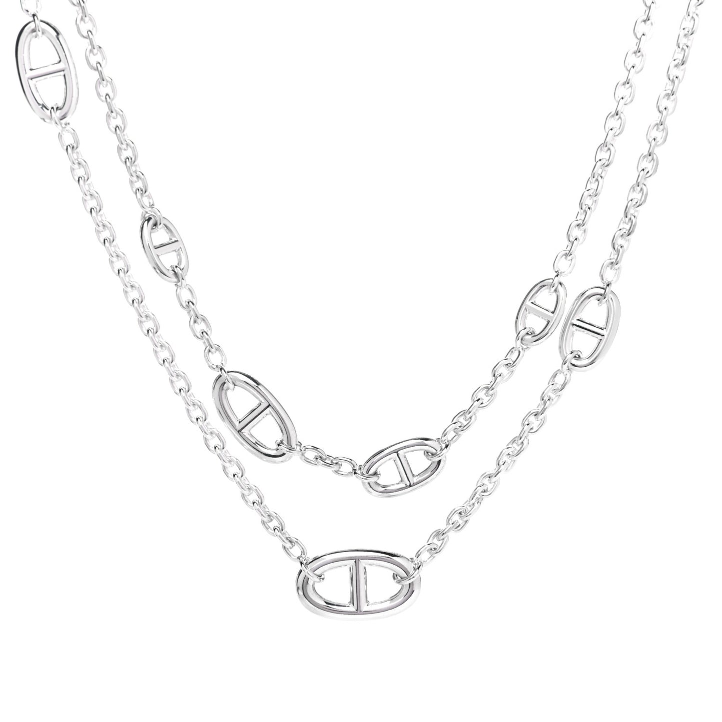 Sterling Silver Farandole Necklace 160