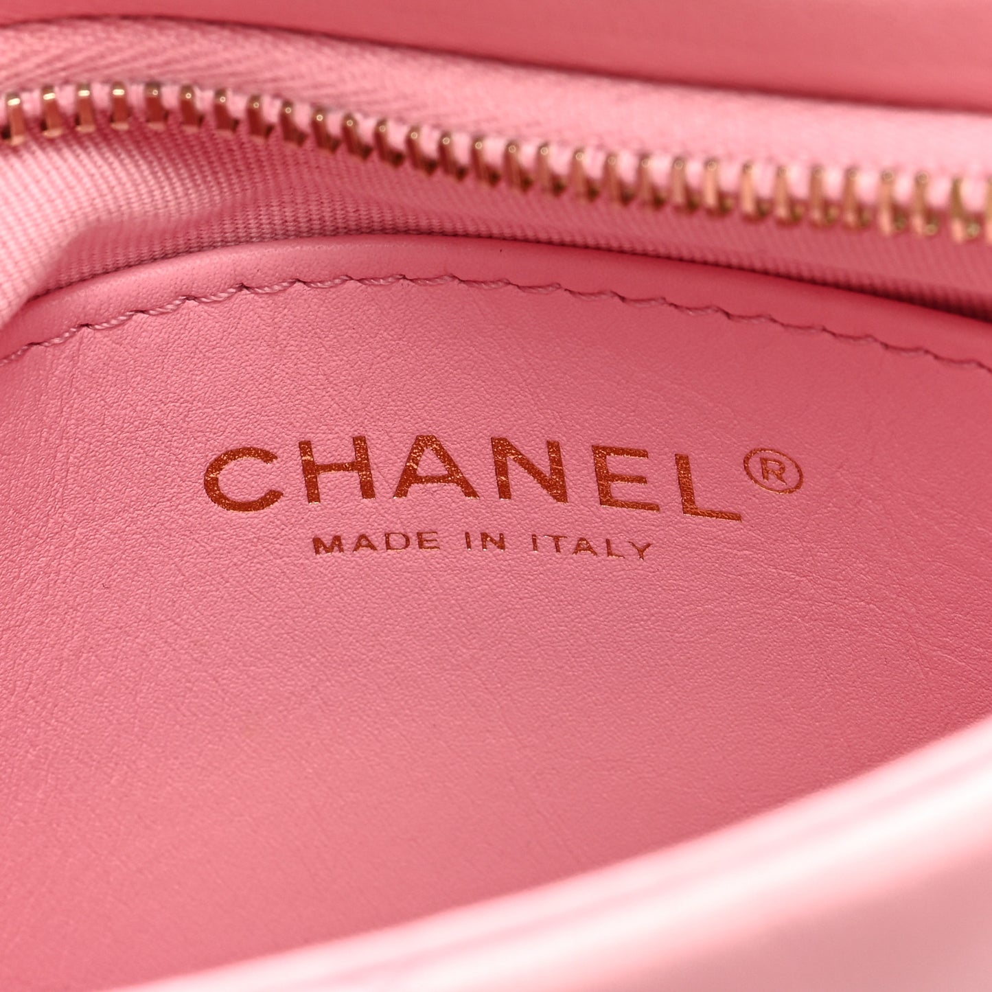 Lambskin Quilted CC Links Hobo Light Pink