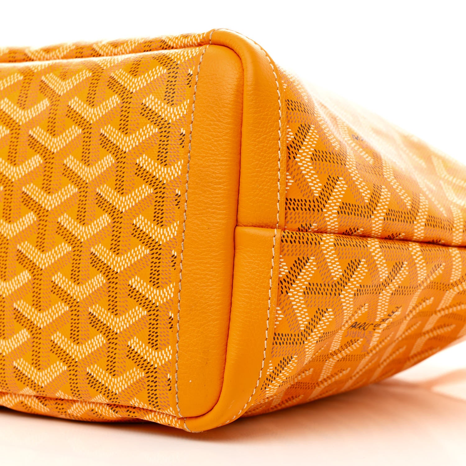 Goyard Goyardine Artois MM Yellow 10 of 12