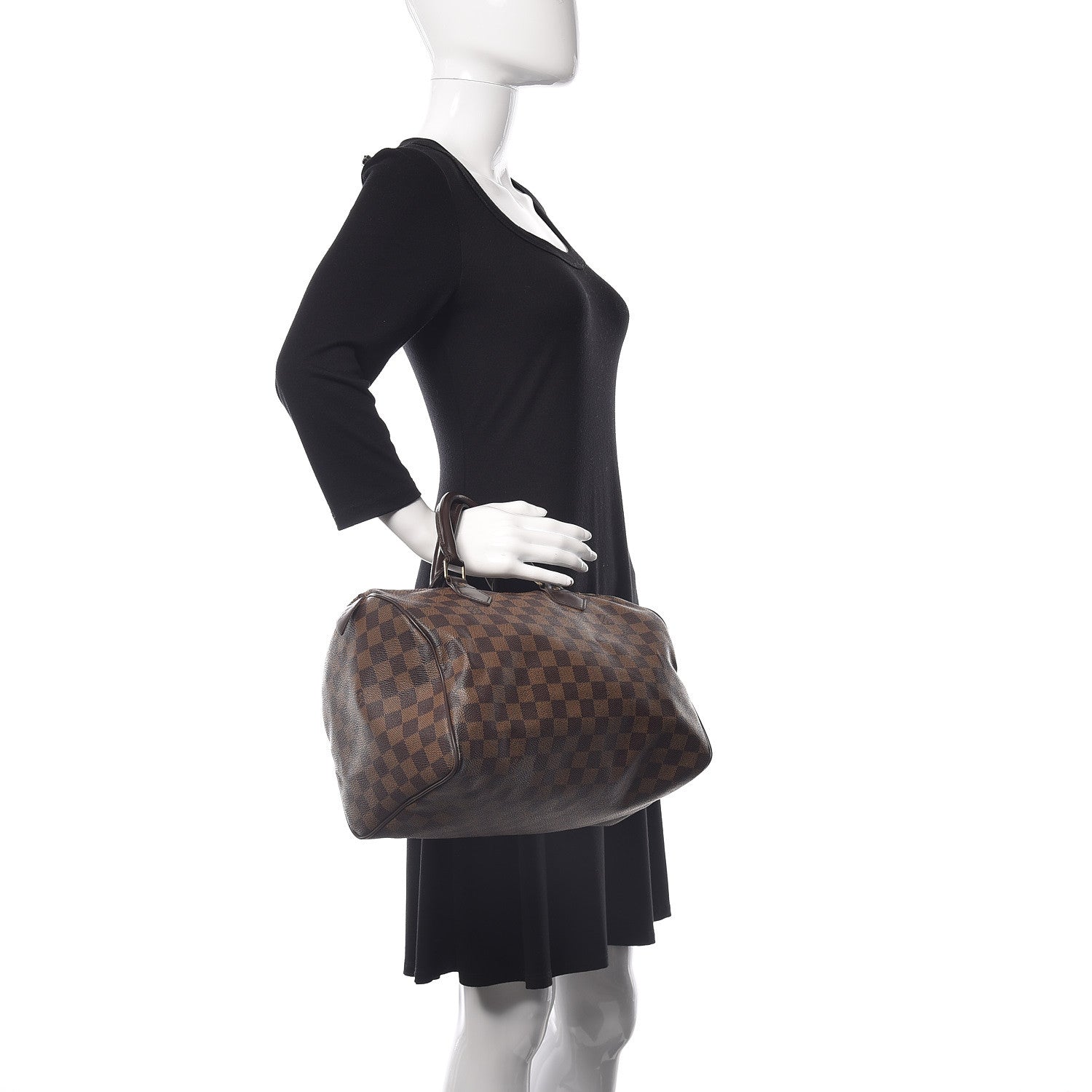 Louis Vuitton Damier Ebene Speedy 30 2 of 11