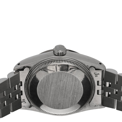 Rolex Stainless Steel 18K White Gold 31mm Oyster Perpetual Datejust Watch Blue Roman 68274 4 of 5