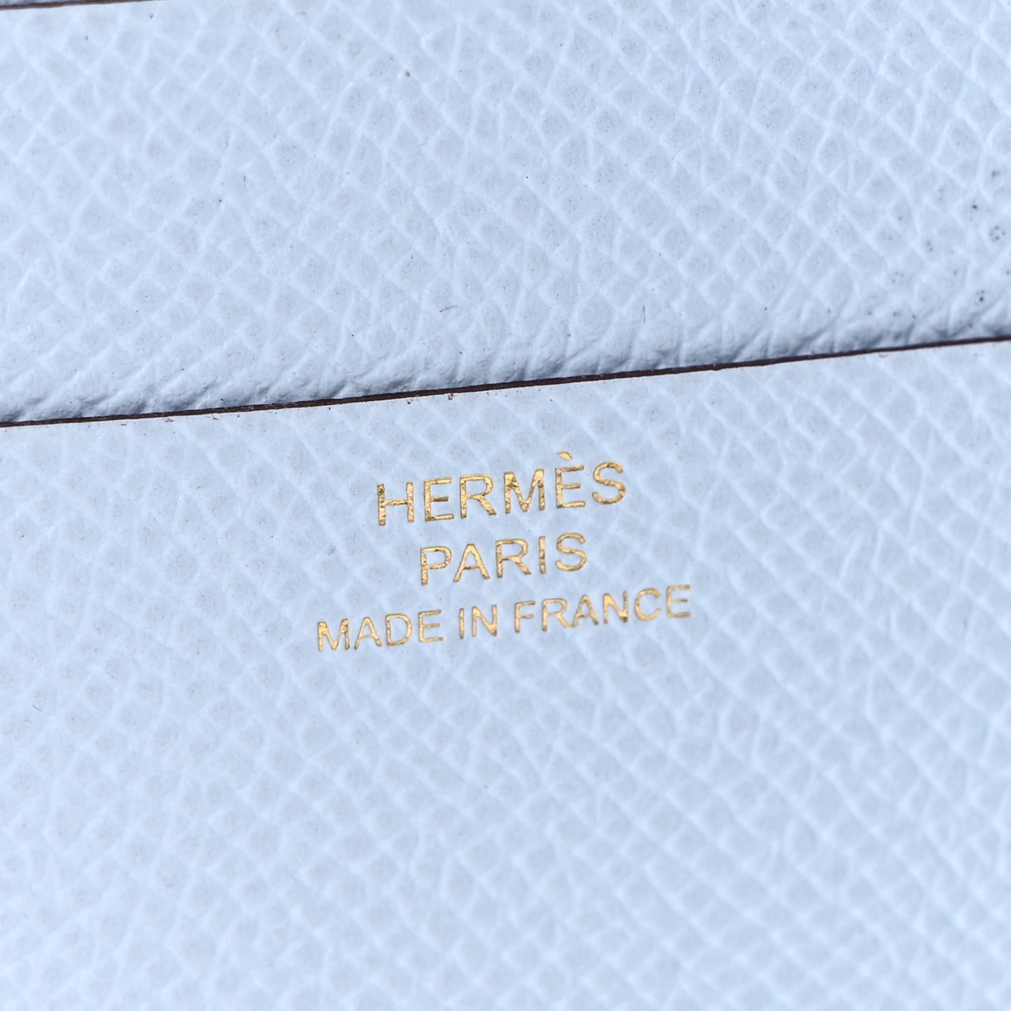 Epsom Verso Tri-Fold Bearn Compact Wallet Sesame Bleu Brume