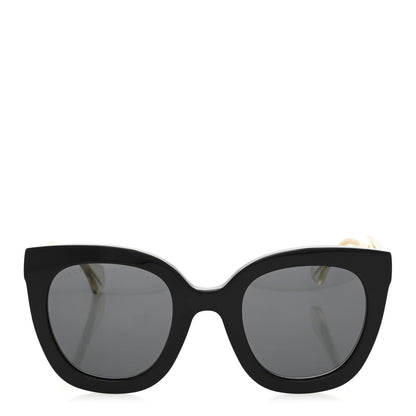 Gucci Acetate Crystal Sunglasses GG0564S Black Grey 2 of 8