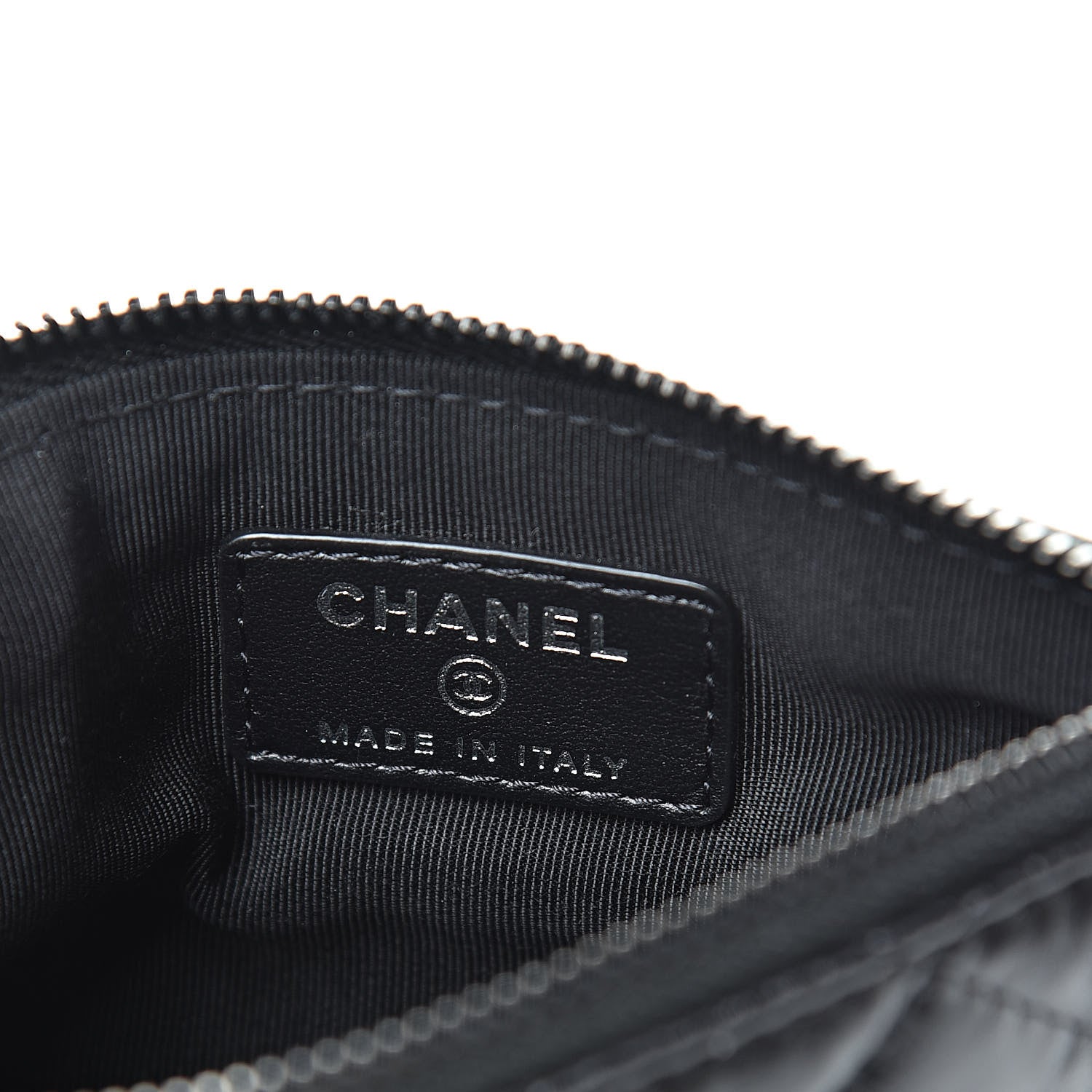 Chanel Aged Calfskin Quilted Small Reissue Cosmetic Case Black 6 of 8
