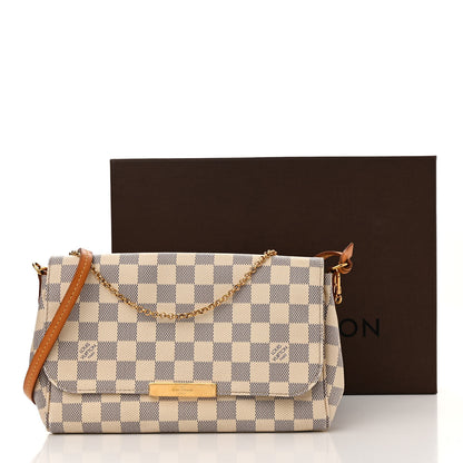 Louis Vuitton Damier Azur Favorite MM 15 of 15