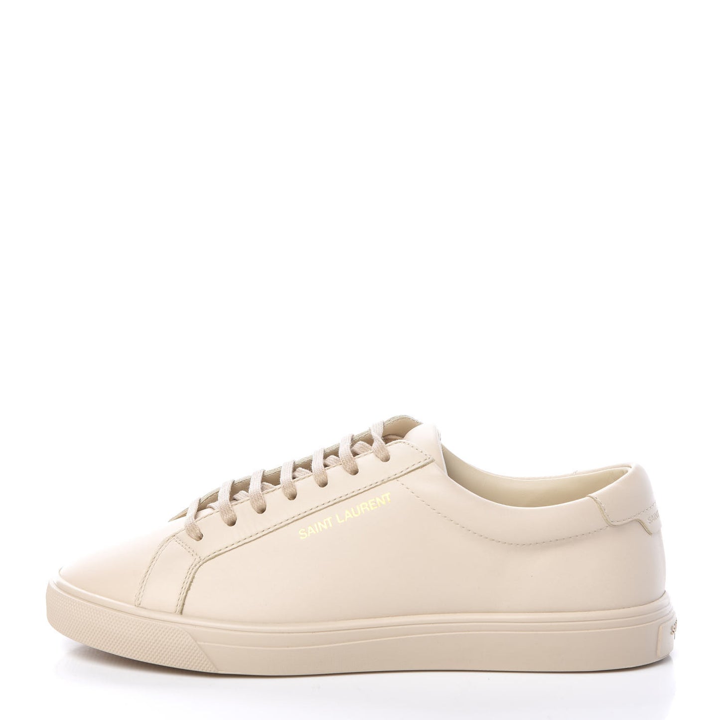 Calfskin Andy Low Top Sneakers 37 Dark Coquille
