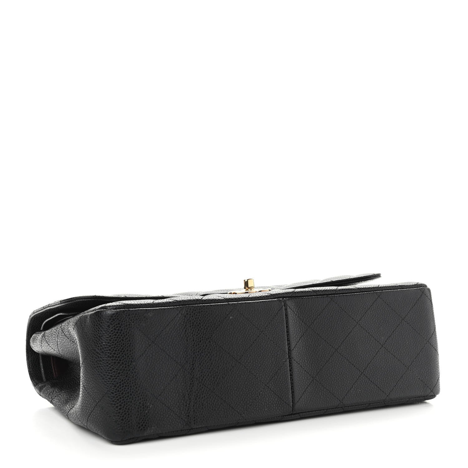 Chanel Caviar Quilted Jumbo Double Flap Black 4 of 14