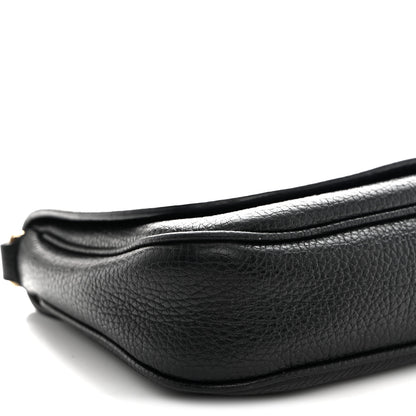Gucci Pebbled Calfskin Medium Soho Flap Crossbody Black 9 of 12