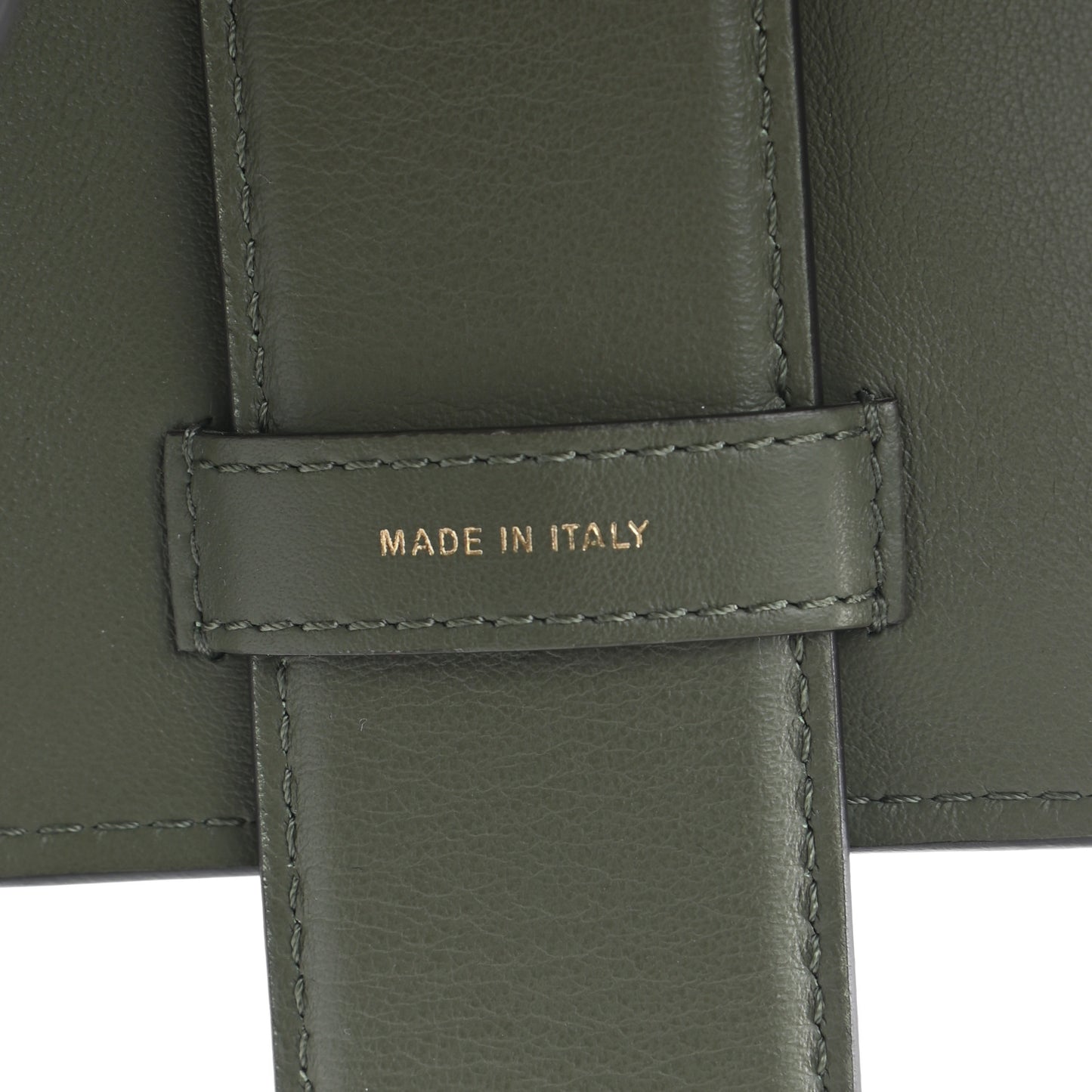 Vitello Grace Matte Cell Pocket Bag Strap Equatore