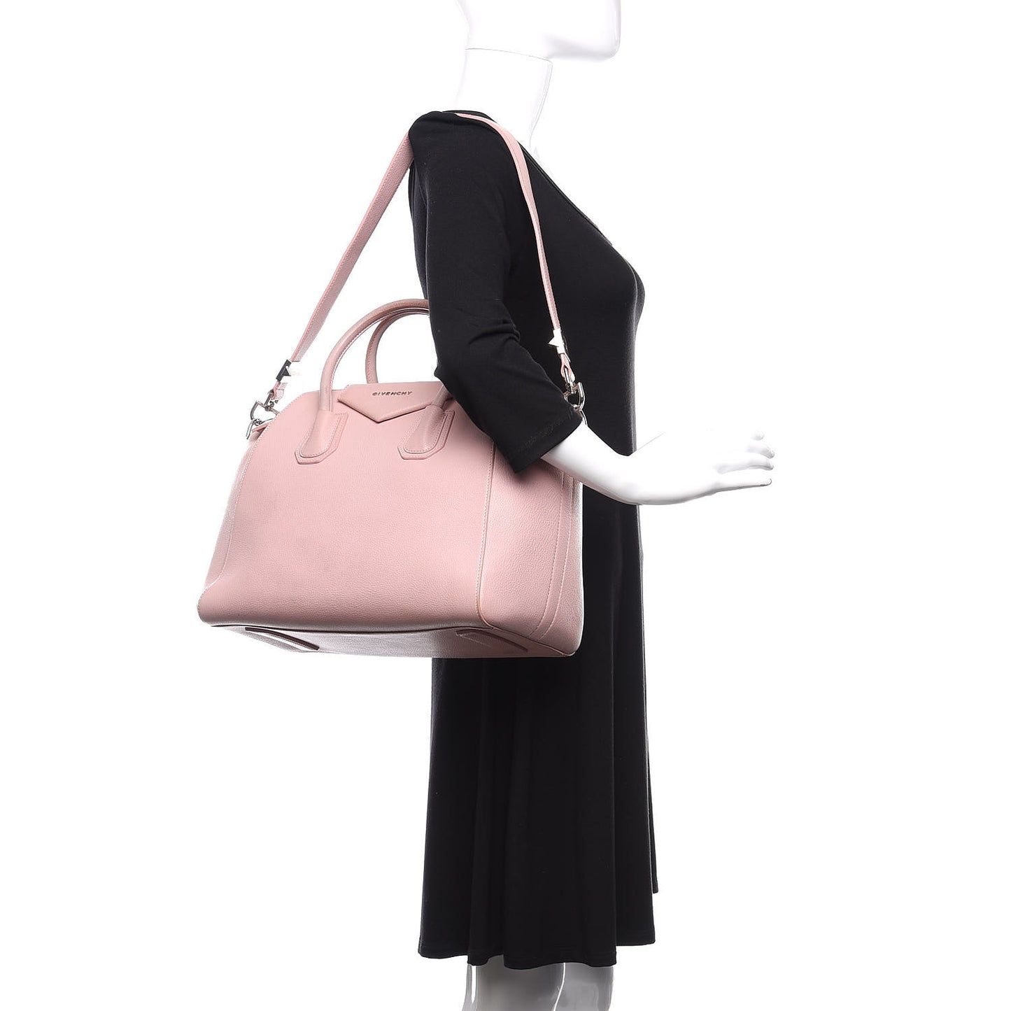 Sugar Goatskin Medium Antigona Pink
